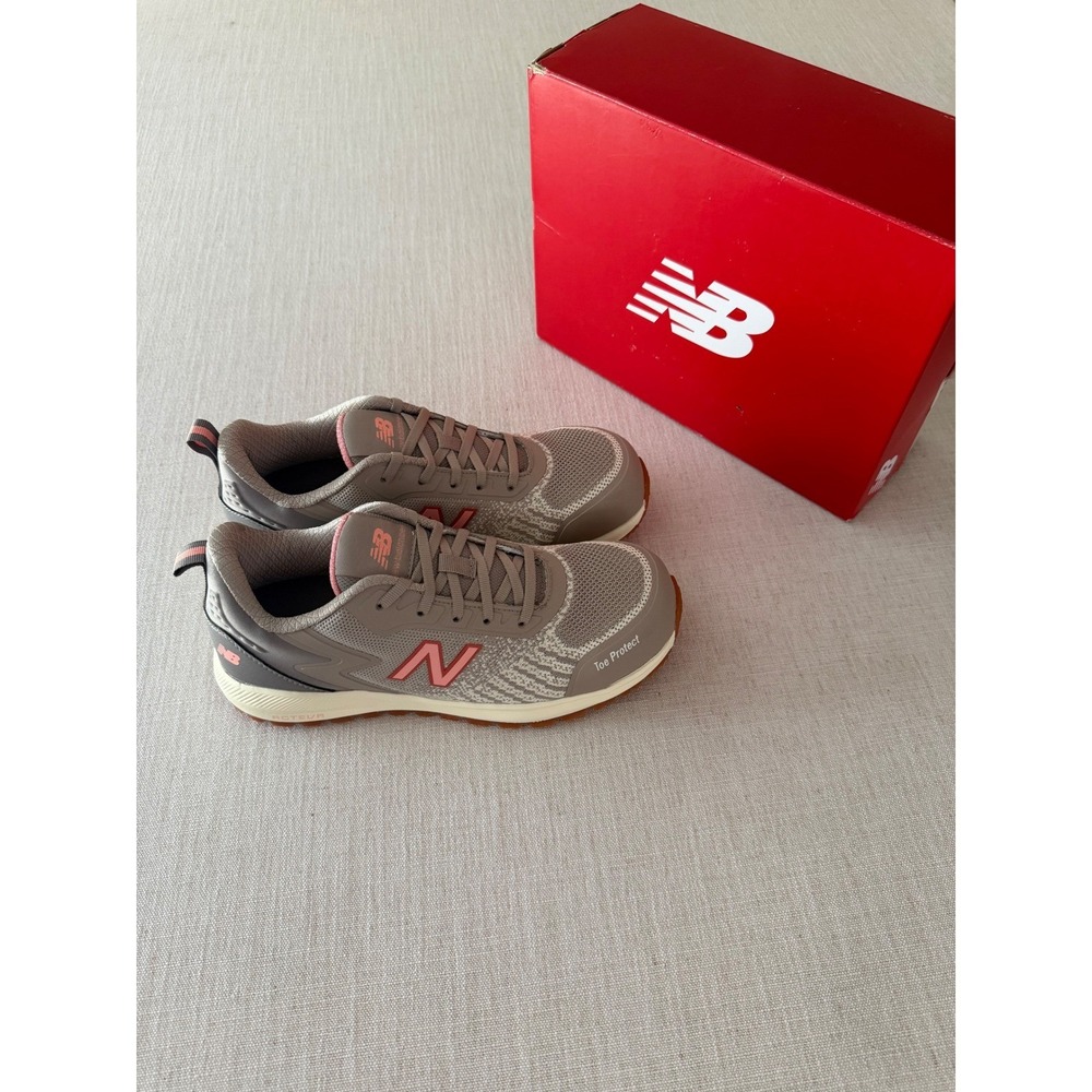 New Balance Speedware Womens EH PR Industrial Work Shoe Beige Pink WIDSPWRBE-B 8